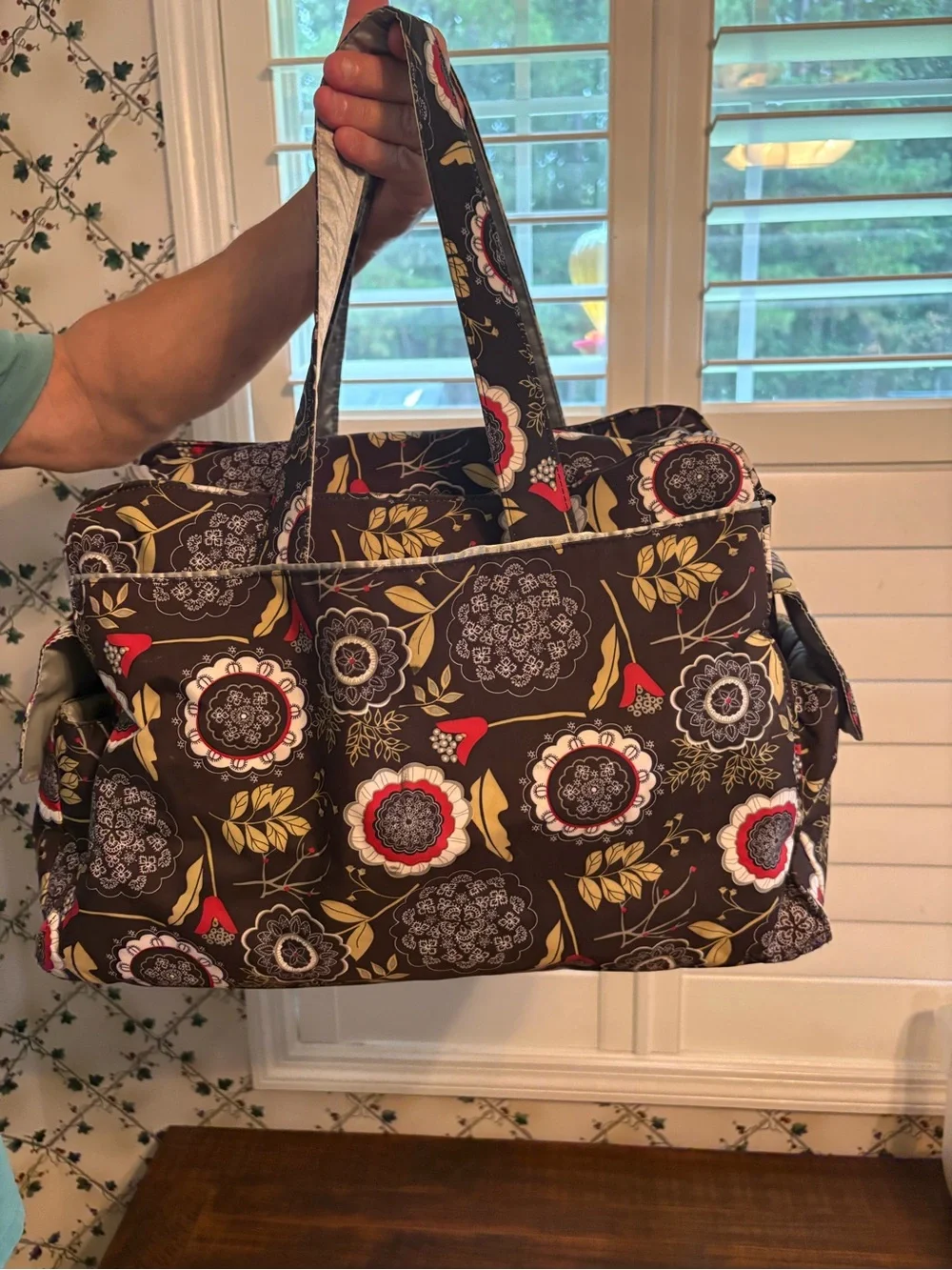 JuJuBe diaper bag in the retired 